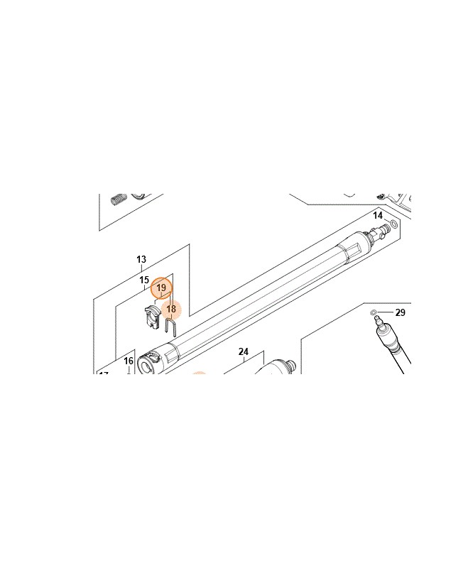 curseur-stihl 4930-530-0100 curseur-stihl 4930-530-0100