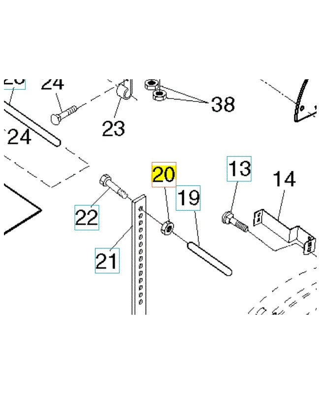 ecrou husqvarna 873220600