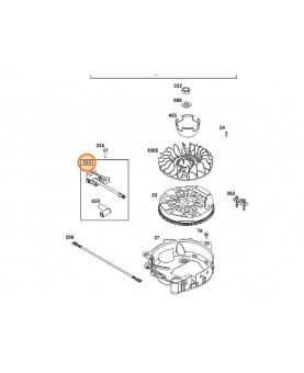 Bobine d'allumage 595291 Briggs & Stratton
