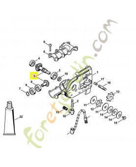 Jeu de pignons ht stihl ref. 4182-640-7303