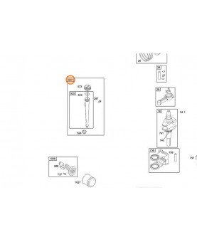Tube de remplissage d'huile complet  597130 - 00030000276
