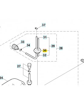 passage tuyau 575375101 husqvarna