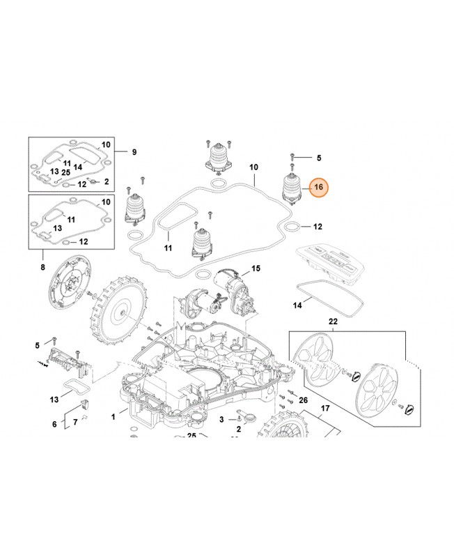 palier stihl IA01-760-5201