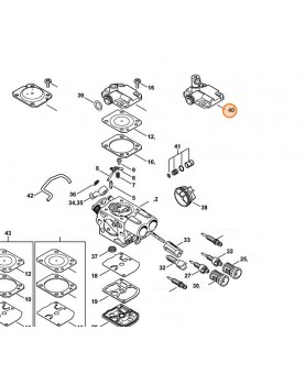 couvercle stihl 11431260705