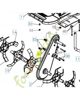 Rondelle 531008390- Pièce détachée Husqvarna