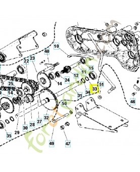 Circlip 531008403- Pièce détachée Husqvarna