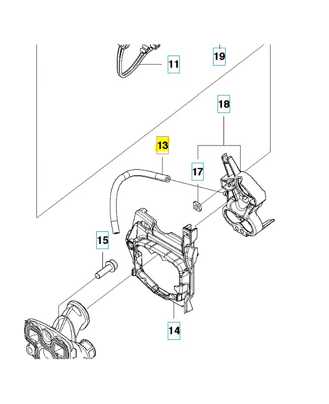 tuyau jonsered 503400601