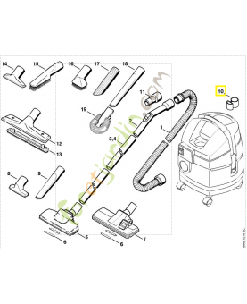 Support 4901-501-1400- Pièce de détachée Sithl / Vicking