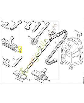 embout pour sol stihl 4901-500-2700