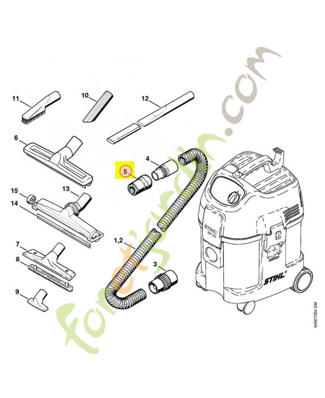 Raccord conique d 27