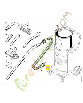Raccord d.50 turbo m2/sb