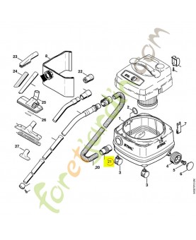 Raccord anti-statique d 27