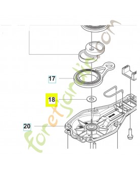 Rondelle 8.2x18x1 200hv zp