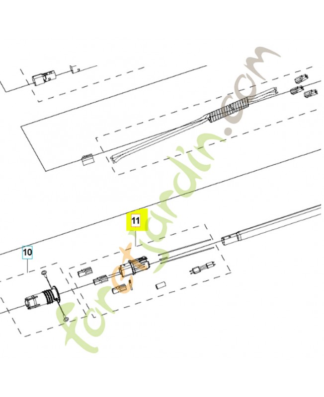 Connecteur 531146703 - Pièce détachée Husqvarna