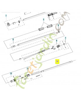 Tube 531146712- Pièce détachée Husqvarna