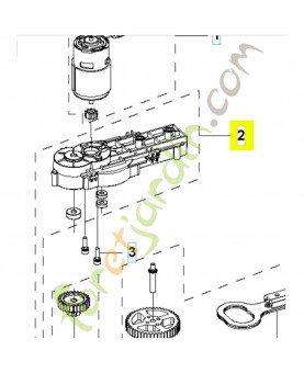 Carter d'engrenage 531146717- Pièce détachée Husqvarna