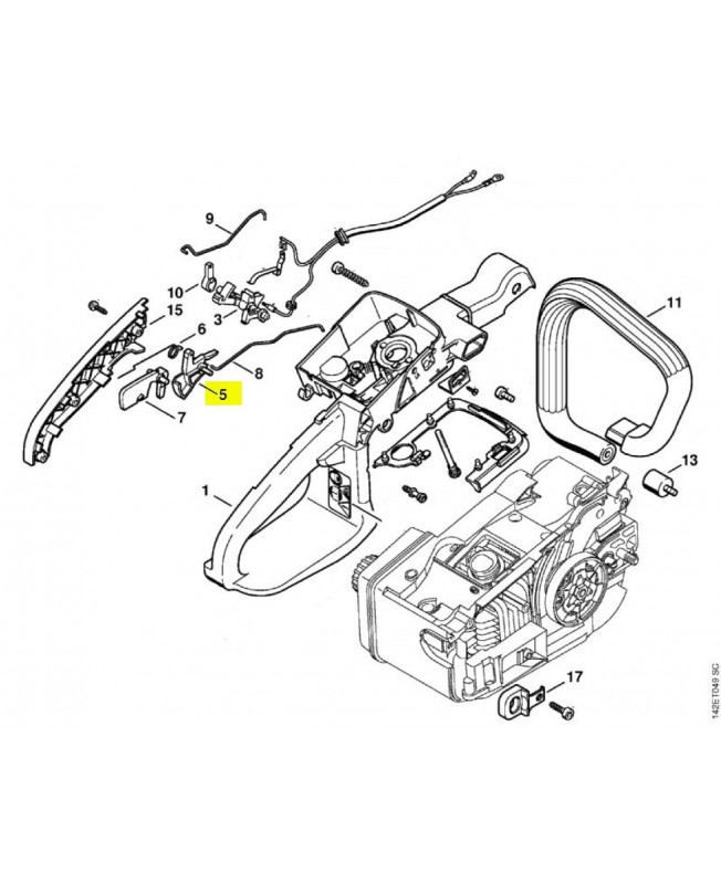 Repère 5 Manette