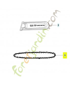 Chaine 531146722- Pièce détachée Husqvarna