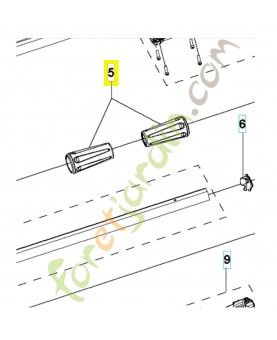 Bouton 531146727- Pièce détachée Husqvarna