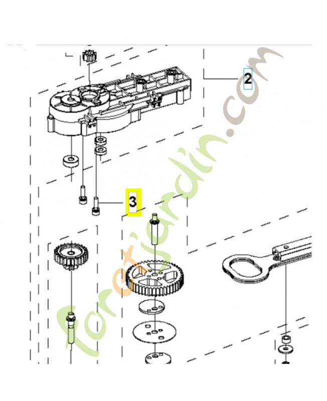 Vis 531146729- Pièce détachée Husqvarna