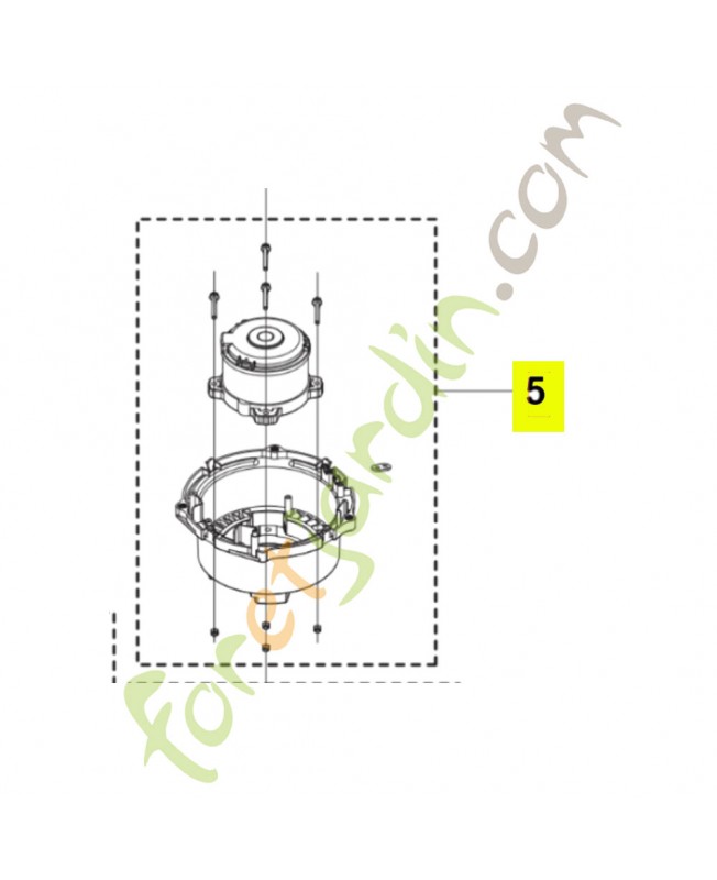 Moteur 531146734- Pièce détachée Husqvarna