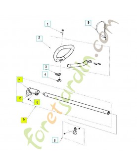 Arbre moteur complet référence 585470501