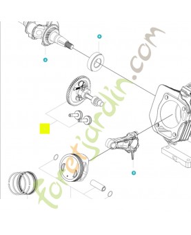 Arbre à cames 531146820- Pièce détachée Husqvarna