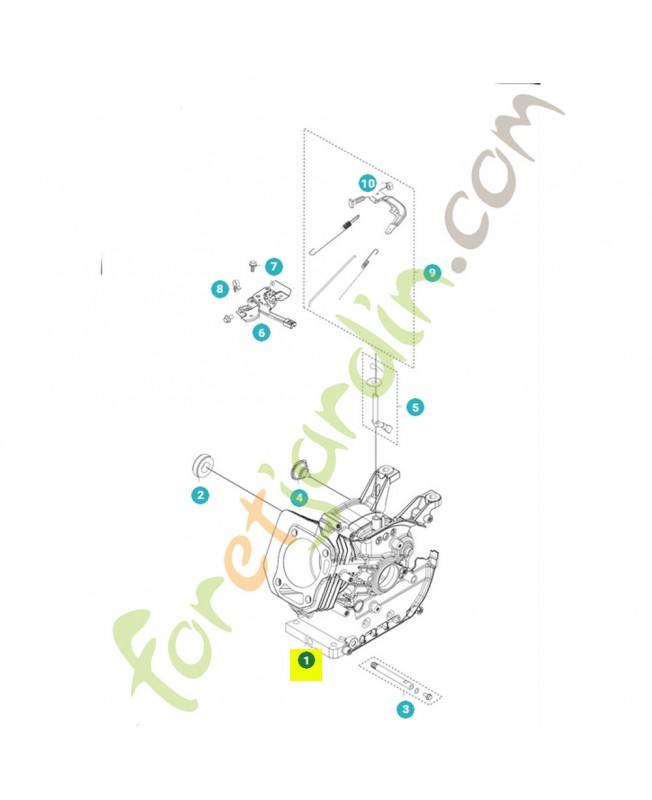 Carter 531146847 - Pièce détachée Husqvarna