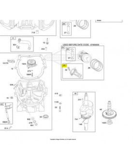 Bielle 807900S Briggs & Stratton