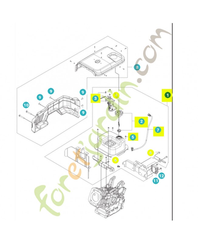 Reservoir de carburant