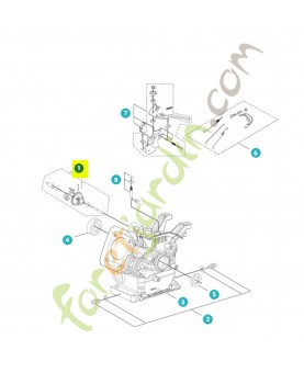 Engrenage 531146898- Pièce détachée Husqvarna