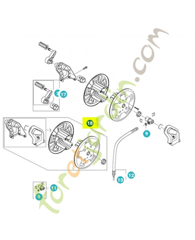 Bobine 596026901- Pièce détachée Husqvarna