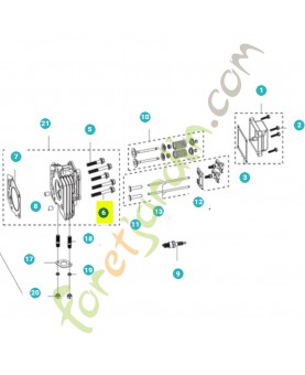 Boulon 531146994- Pièce détachée Husqvarna