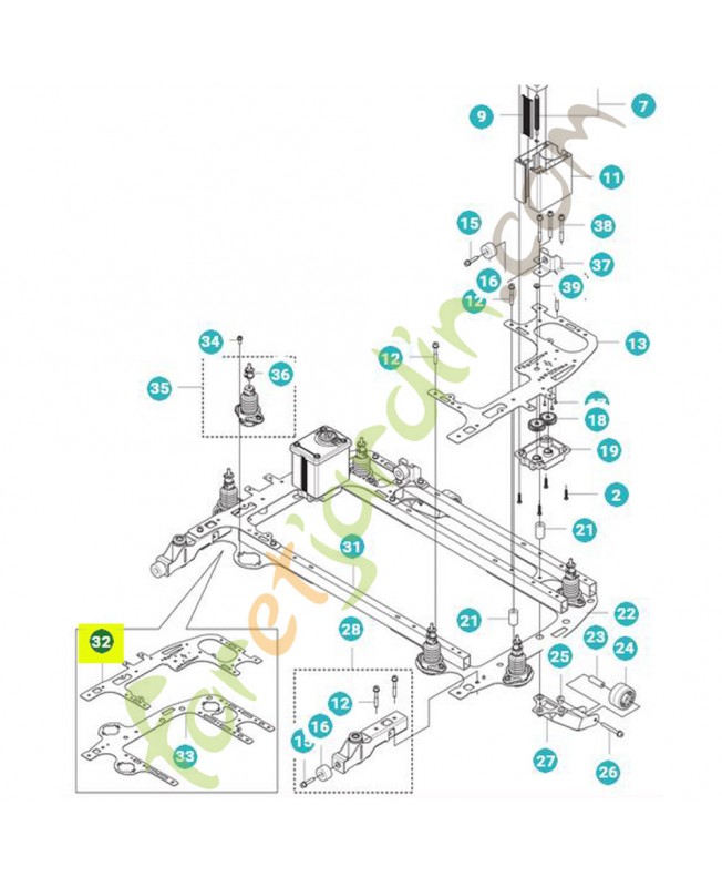 Plaque référence 599936704