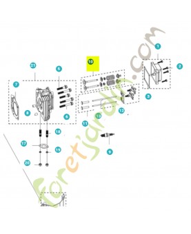 kit de valve Husqvarna ref. 531146997