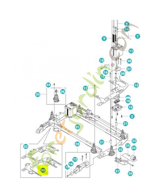Plaque référence 599936602