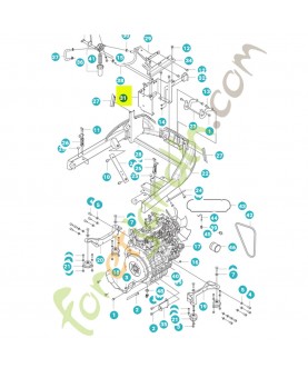 Support de batterie référence 599813301