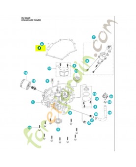 Joint 531147136- Pièce détachée Husqvarna