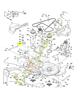 Levier de frein référence 599244202