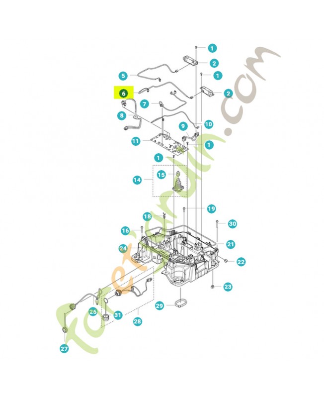 Câblage complet référence 595311604