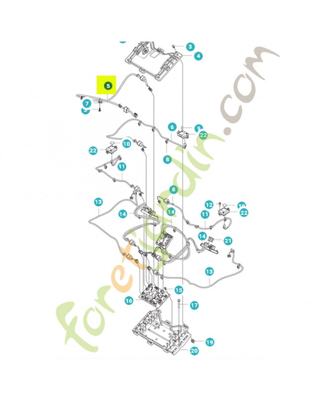Câblage complet référence 595311901