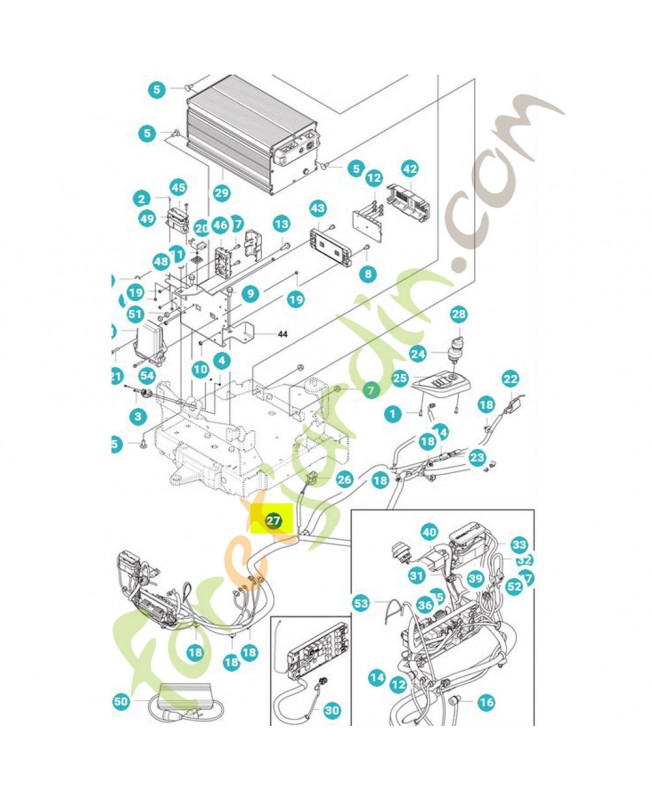 Câblage complet référence 596021901