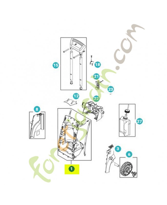 Châssis référence 596024801