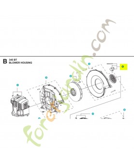Support 531147170 - Pièce détachée Husqvarna