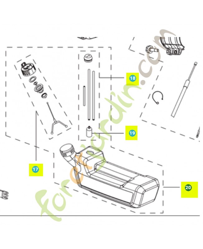 Réservoir à essence