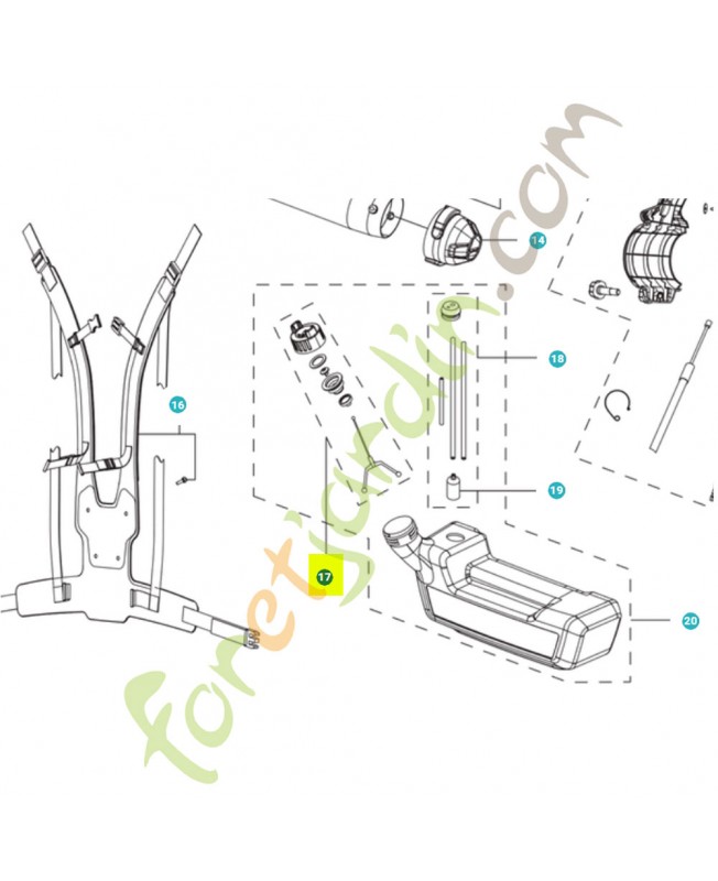 Bouchon de réservoir