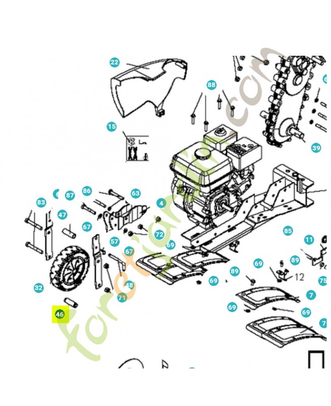 Rondelle d'espacement