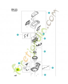 Commande 531147227- Pièce détachée Husqvarna