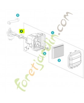Joint carburateur 531147235 - Pièce détachée Husqvarna