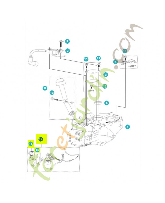 Démarreur 531147246 husqvarna  - Pièce détachée Husqvarna